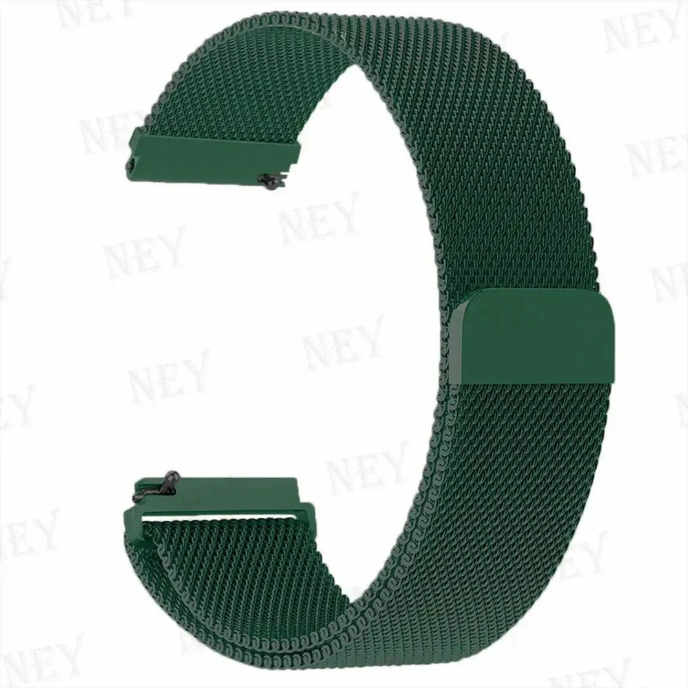 Amazfit Balance, GTR, GTS & Bip Milanese Mesh Band, Magnetic Closure
