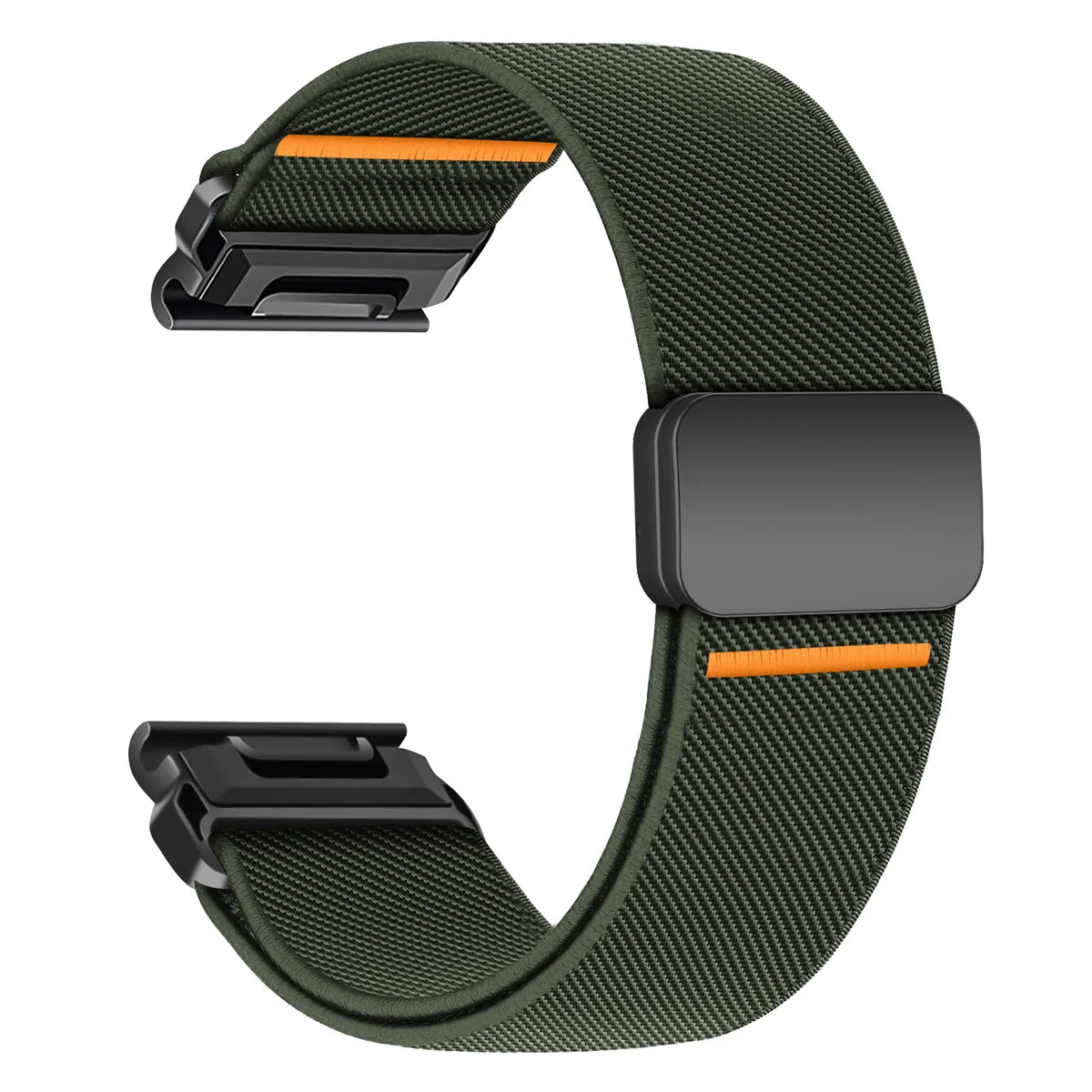 Garmin QuickFit 22/26mm Woven Nylon Band with Magnetic Closure