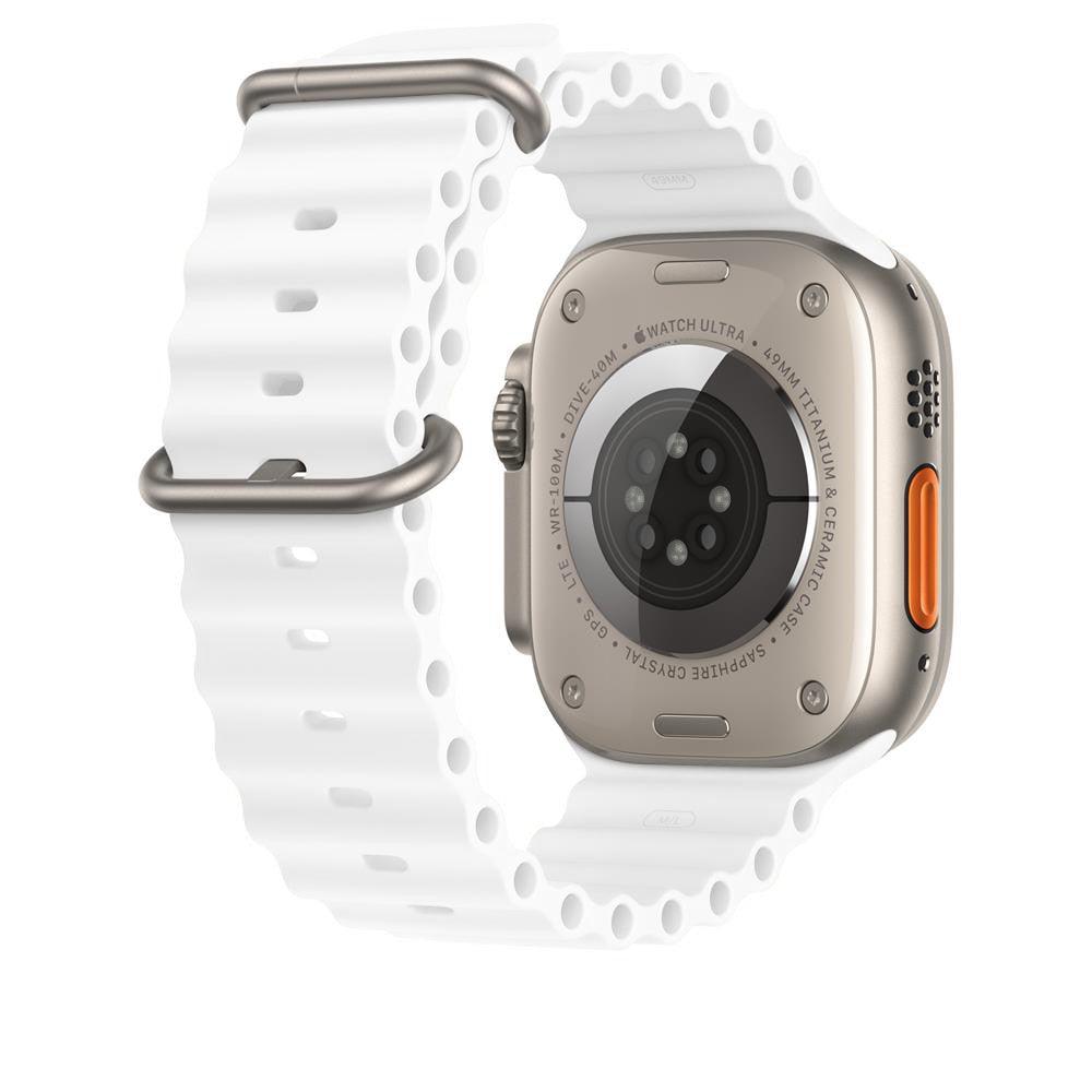 Ocean Silicone Apple Watch Band – Sporty Tapered Strap