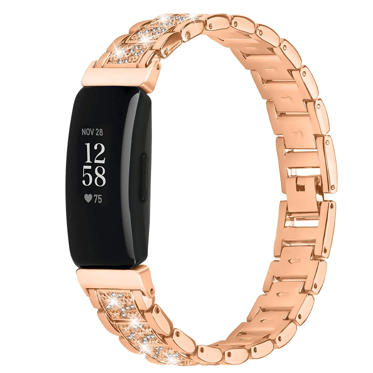 Fitbit Inspire 2, Inspire HR & Ace 3 Sparkling Panel Link Band