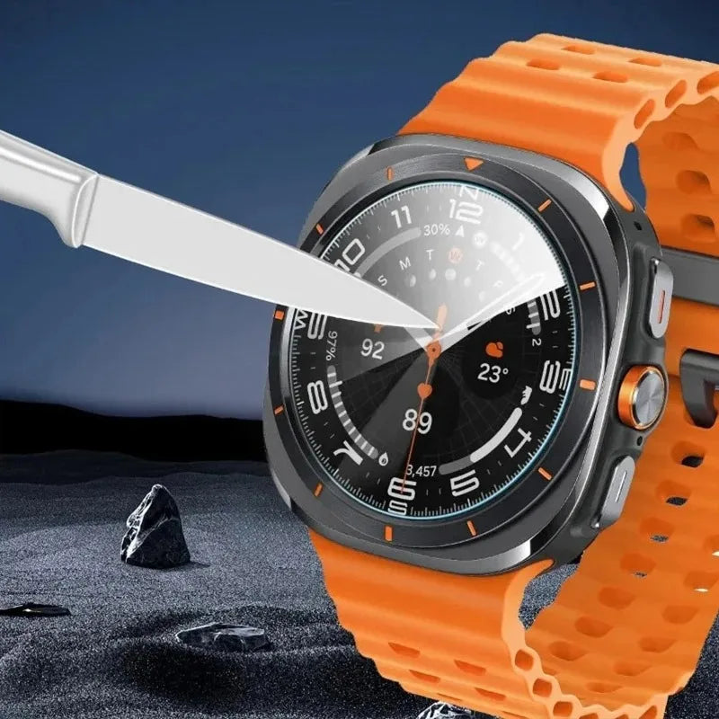 Tempered Glass Screen Protector for Samsung Galaxy Watch 8, 7, 6, 5, 4 & Ultra 47mm