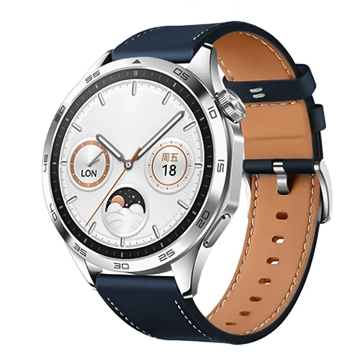 Leather Watch Strap for Huawei Watch GT3 / GT4 / 4 Pro – 20mm & 22mm