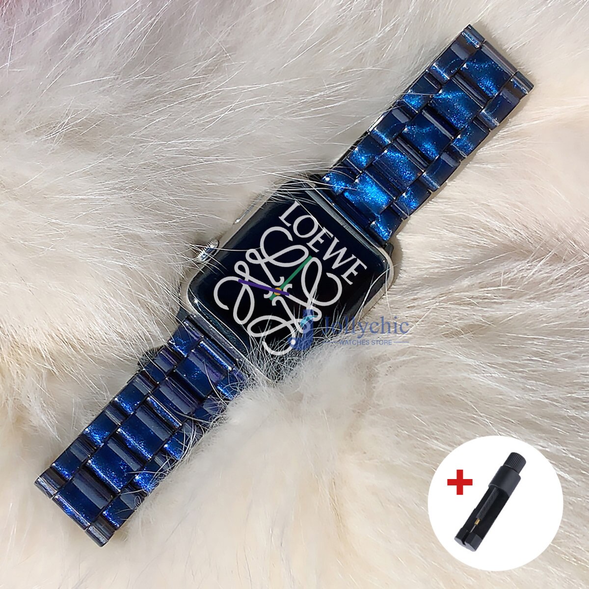 Resin Apple Watch Band Series 11/10/9/8/7/6/5/4/ SE / Ultra 1/2/3