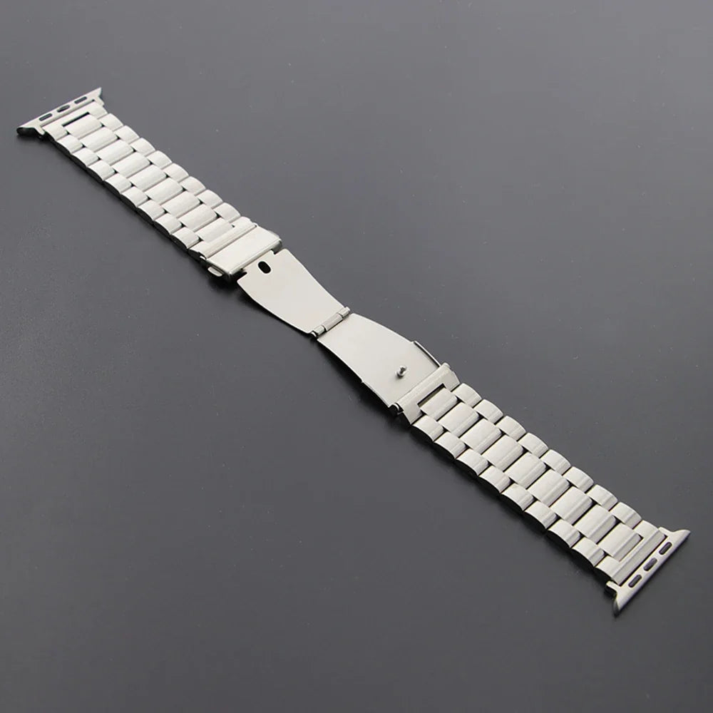 Stainless Steel Strap for Apple Watch Ultra 3/2/1 49mm – Series 11/10/9/8/7/6/SE/5/4/3 46/45/44/42/41/40/38mm