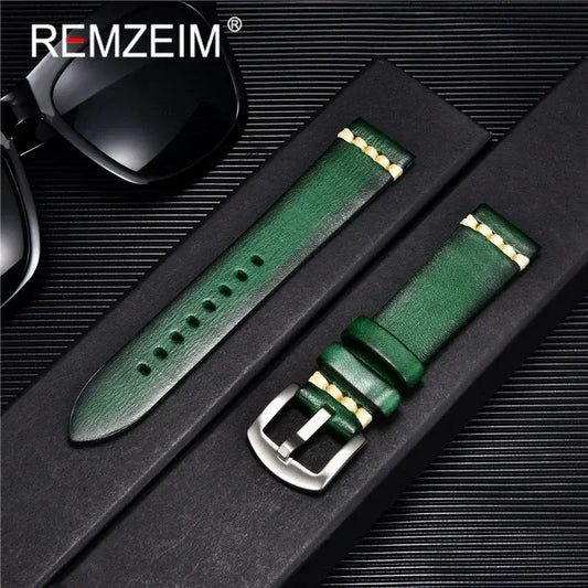 Samsung Galaxy Watch Leather Band - Premium Classic Style