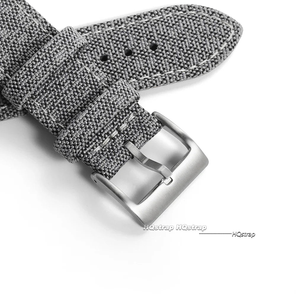 Polar Sailcloth Nylon Watch Strap Quick Release - Unisex Waterproof Band