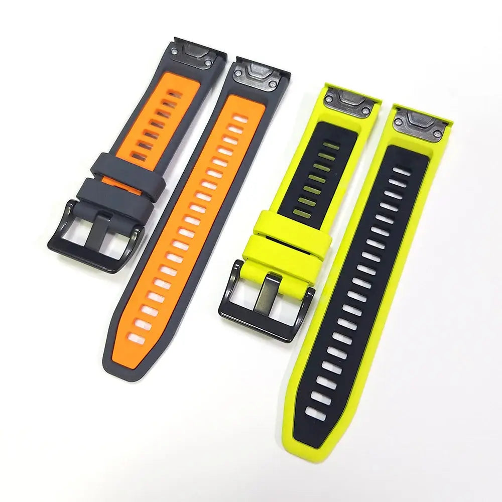 Garmin QuickFit 22/26mm Two-Tone Perforated Silicone Sport Band