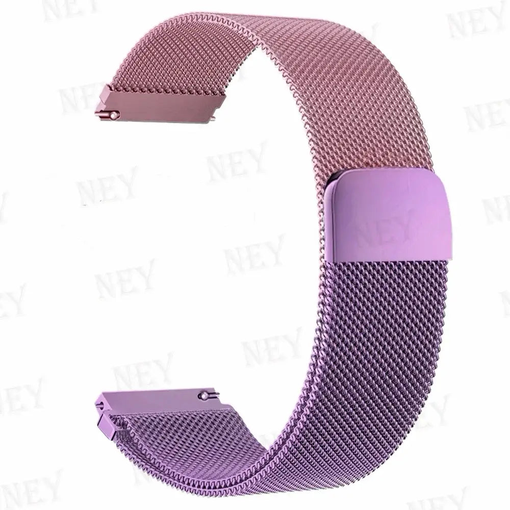 Amazfit Balance, GTR, GTS & Bip Milanese Mesh Band, Magnetic Closure