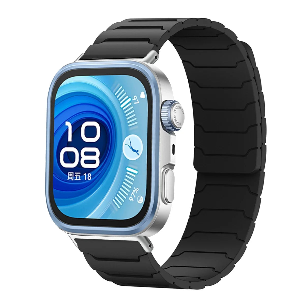 Magnetic Silicone Band for Huawei Watch Fit 4 / Fit 4 Pro / Fit 3 / Fit 2