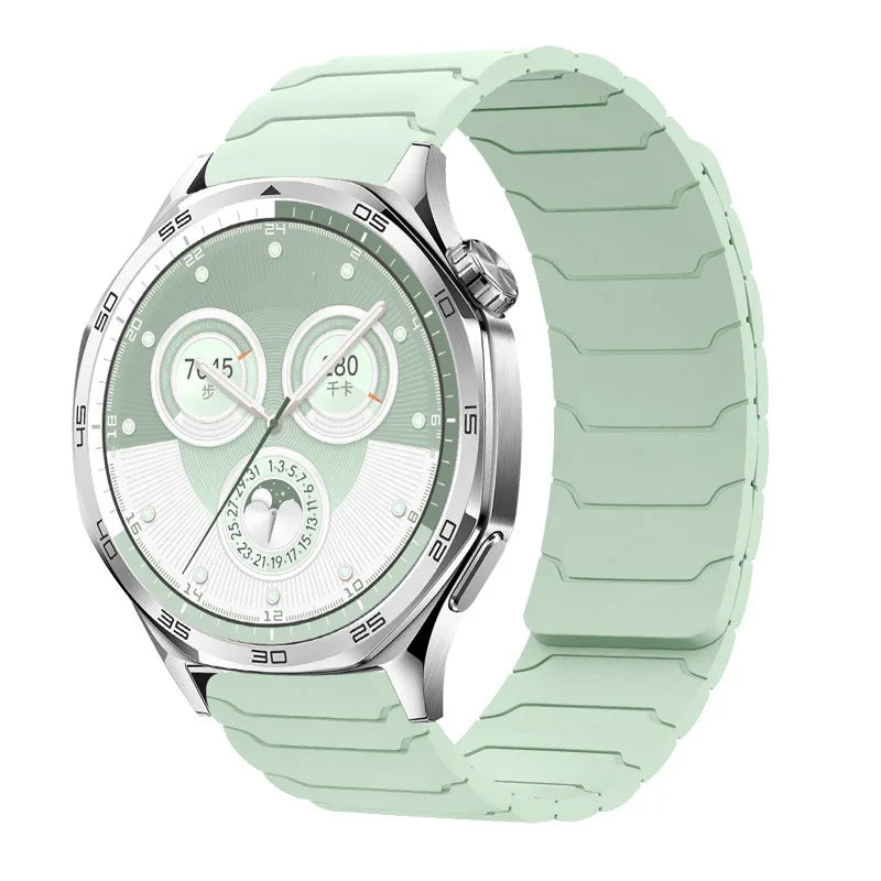 20MM / 22MM Magnetic Silicone Sport Band – Samsung Galaxy Watch 7/6/5/4 & Huawei Watch GT5/GT4/GT3