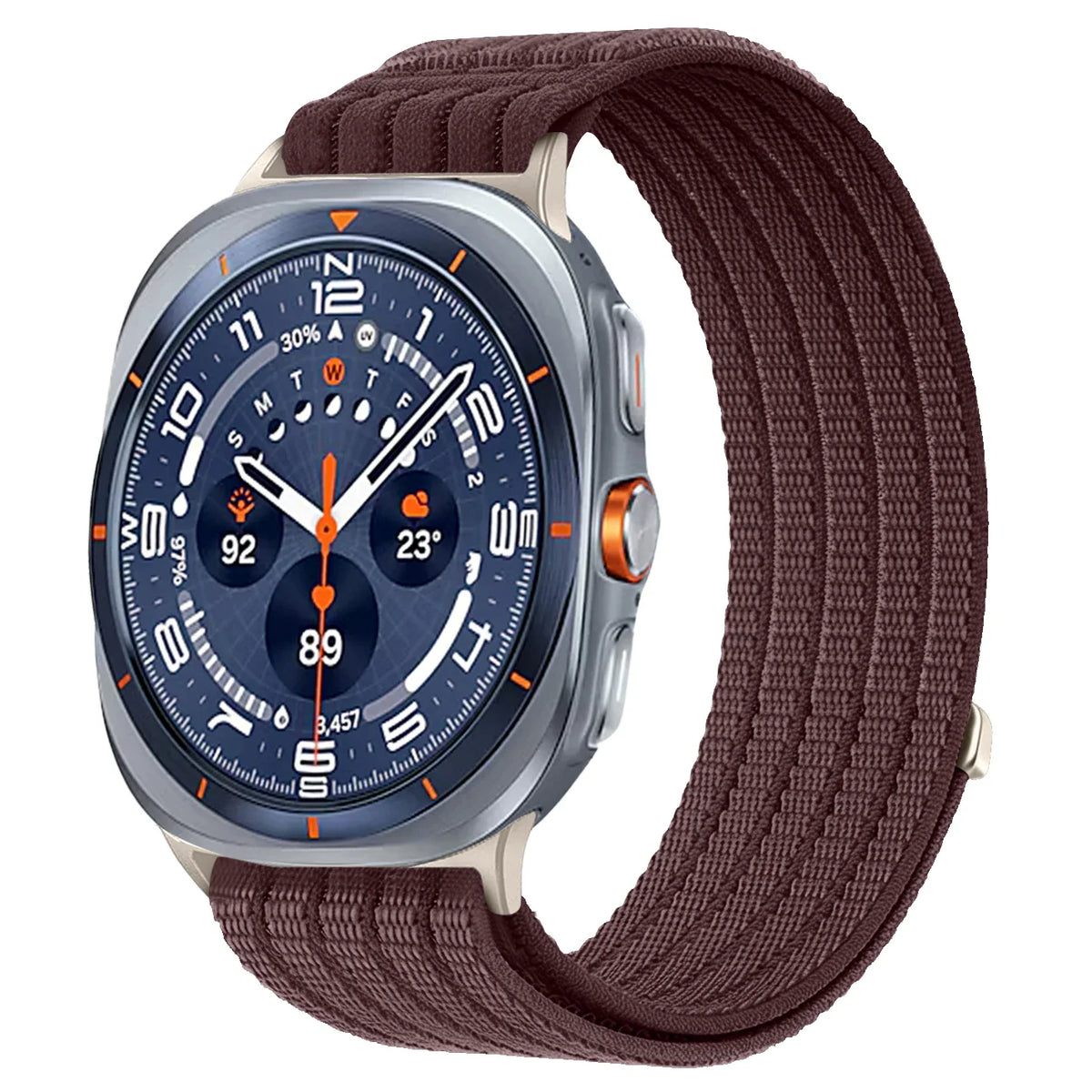 Samsung Galaxy Sport Nylon Woven Loop Watch Band – Watch8/Watch8 Classic/Watch9/Ultra/Ultra2