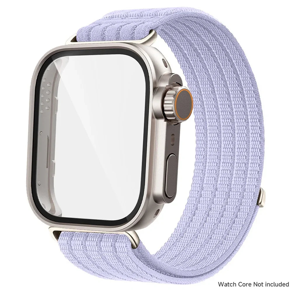 Nylon Band + Case for Huawei Watch Fit 5 / Fit 5 Pro – Woven Wristband with Ultra Cover