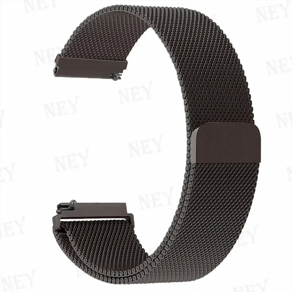 Amazfit Balance, GTR, GTS & Bip Milanese Mesh Band, Magnetic Closure
