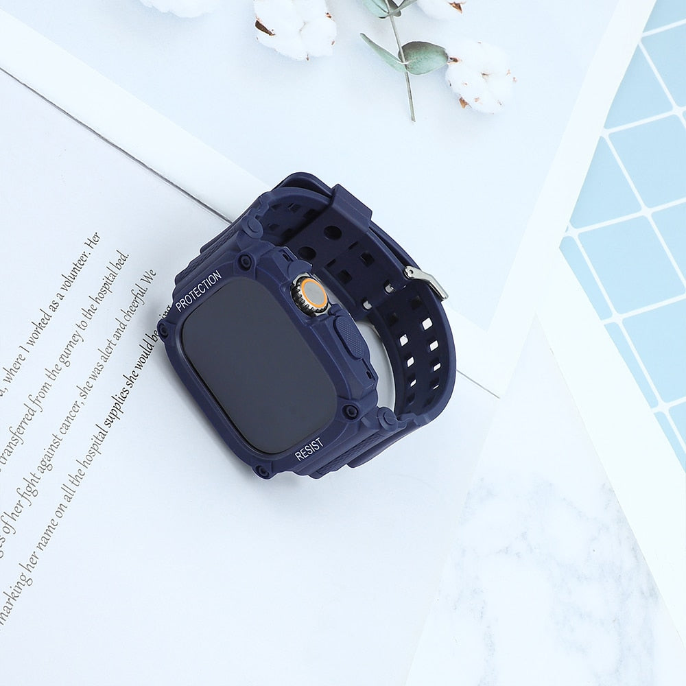 Silicone Apple Watch Band and Case: The Stylish Protector for Your Timepiece