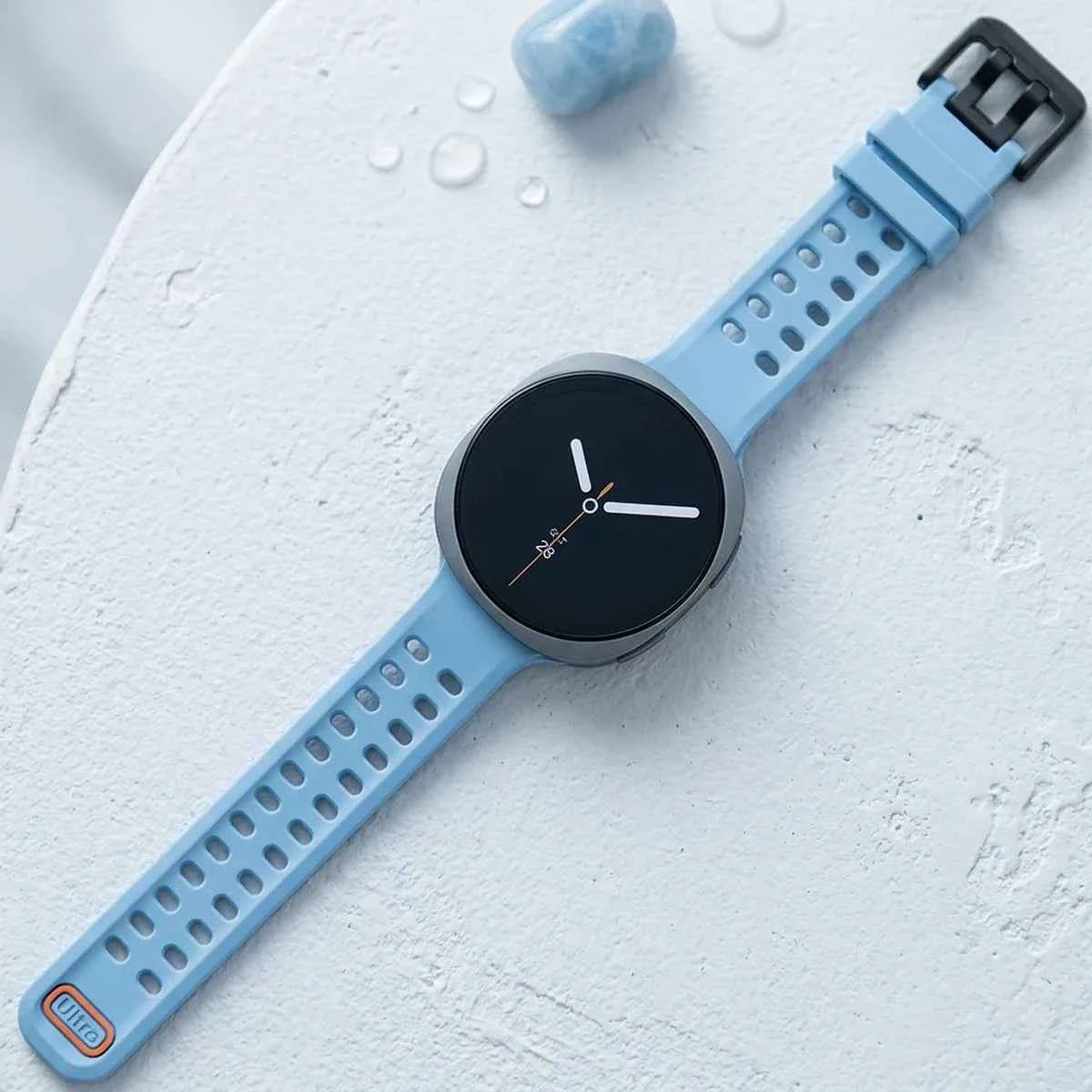 Silicone Sport Band for Samsung Galaxy Watch 9 & 8 40mm 44mm & Classic 46mm | Replacement Strap
