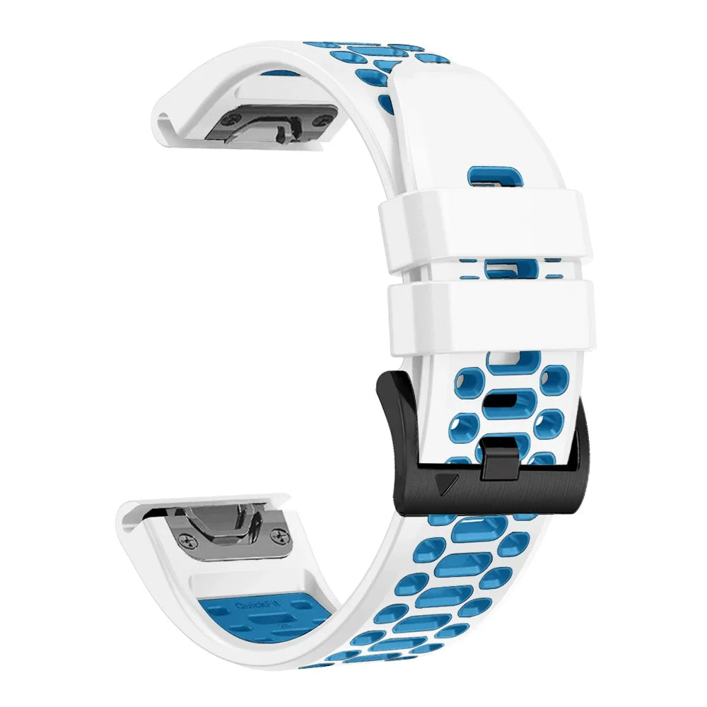 Garmin QuickFit 22/26mm Breathable Two-Tone Silicone Band