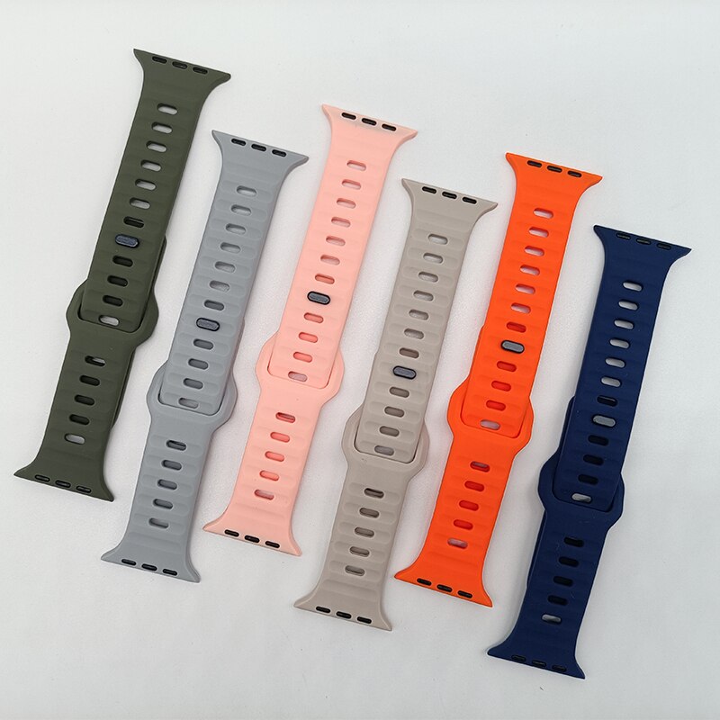 Stylish Silicone Apple Watch Band and Case: Durable Protection Meets Fashion