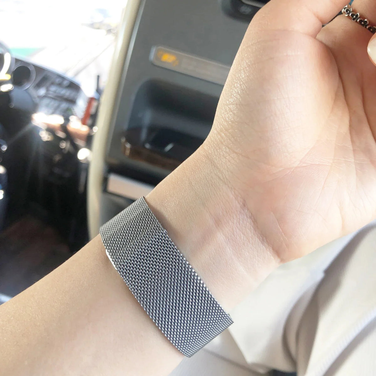 Samsung Galaxy Watch Magnetic Milanese Band | Watch 9 & 8 40mm 44mm / Watch 8 Classic 46mm / Galaxy Ultra 47mm Metal Wristband