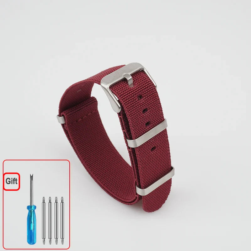 COROS Elastic Nylon Watch Band - Washable Waterproof Strap For Outdoors