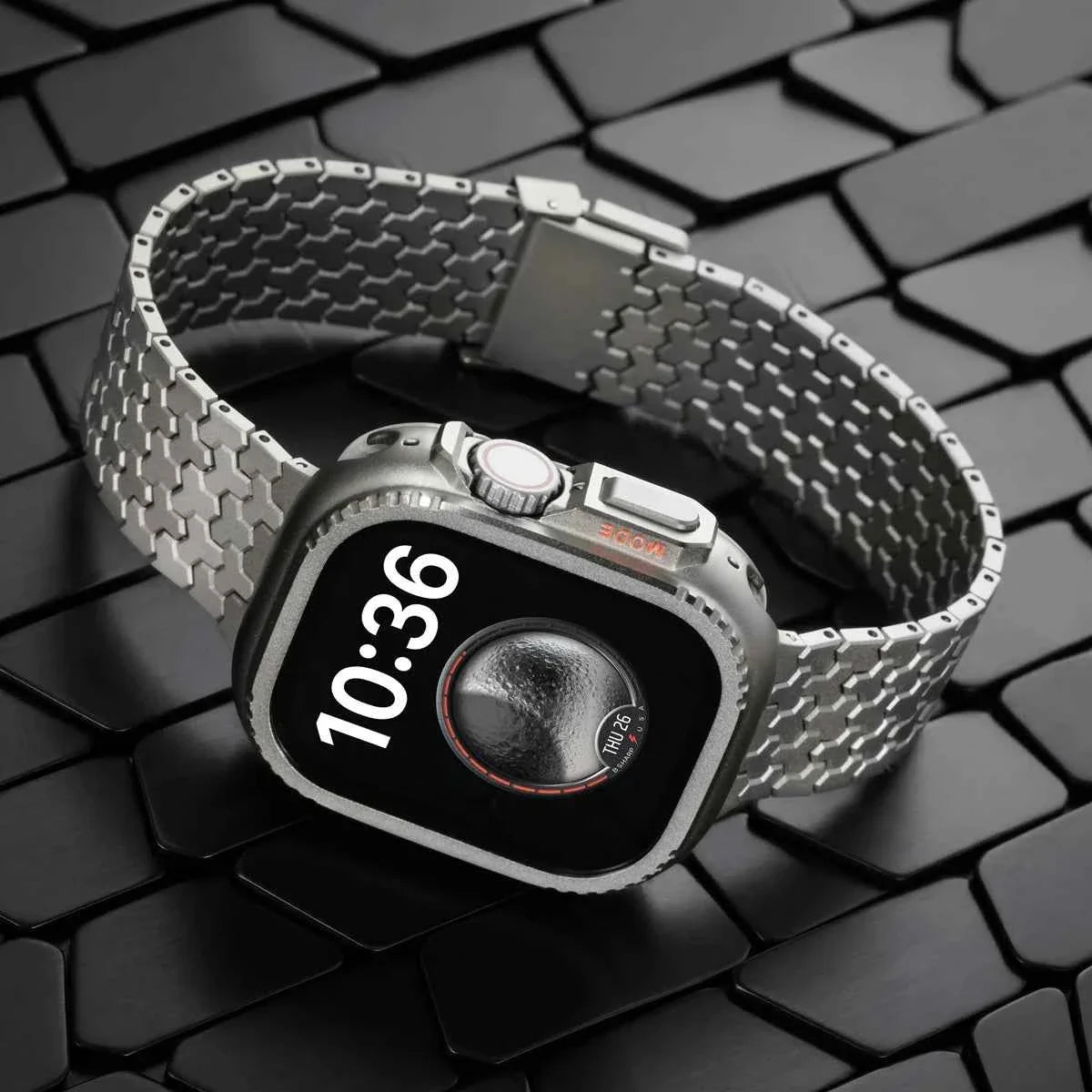 Metal Case + Magnetic Stainless Steel Band for Apple Watch – Series 11/10/9/8/7/6/SE & Ultra 1/2/3