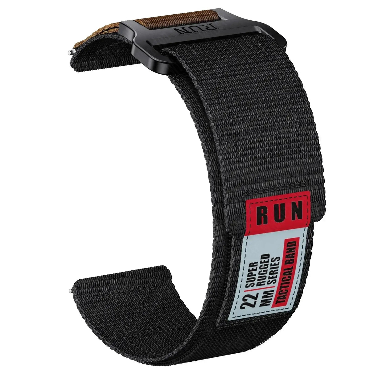 Amazfit Balance, GTR, GTS & Bip Nylon Sport Loop Band with Rubber Tag