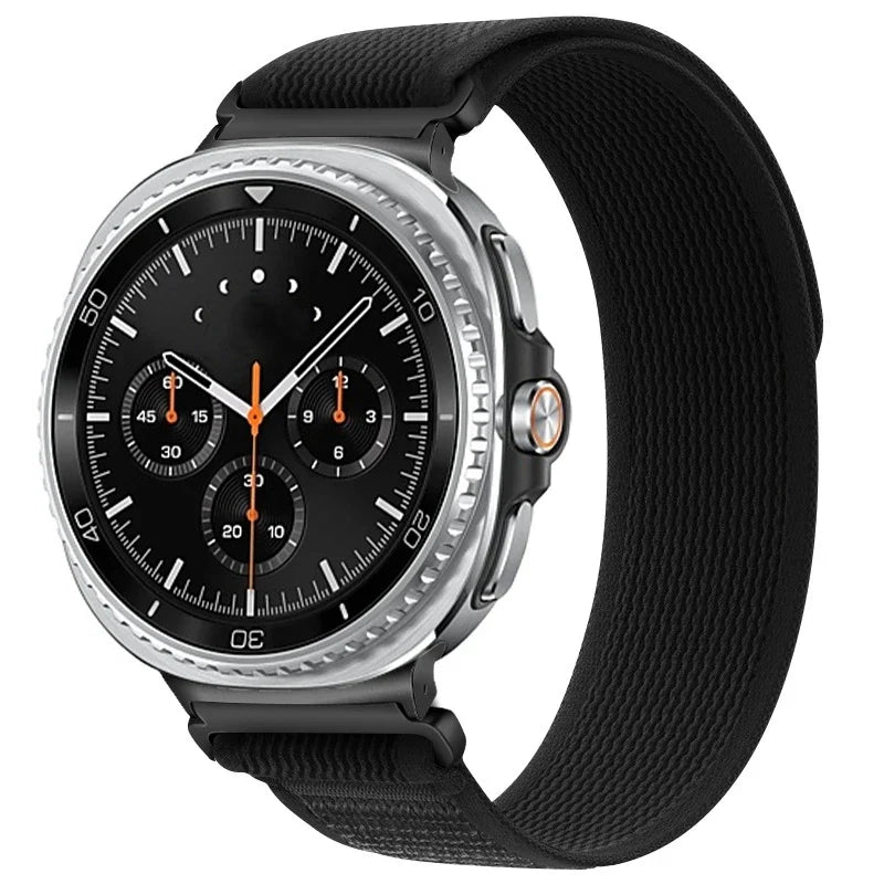 Samsung Galaxy Watch Trail Nylon Loop Band | Watch 9 & 8 40mm 44mm / Watch 8 Classic 46mm / Galaxy Ultra 47mm Sport Strap