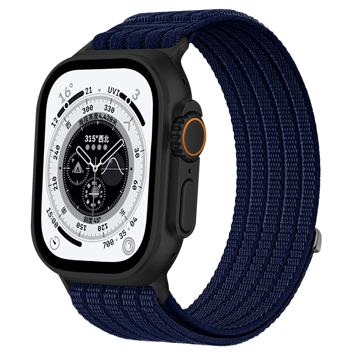 Apple Watch Sport Nylon Strap | Ultra 3/2/1 49mm / Series 11-10 46mm 42mm / Series 9-8-7 45mm 41mm / Series 6-SE-5-4 44mm 40mm