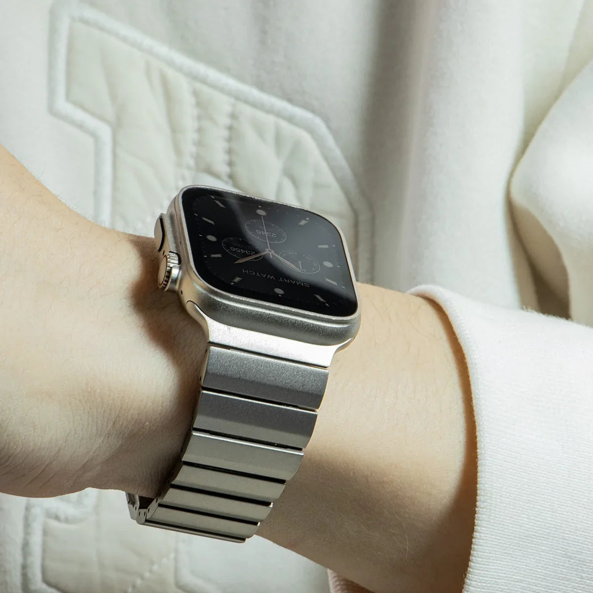 Titanium Magnetic Band for Apple Watch Ultra 1/2/3/4 49mm | Series 10/11/12 42/44/45/46mm