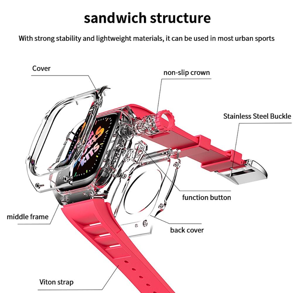 Transparent Apple Watch Mod Kit