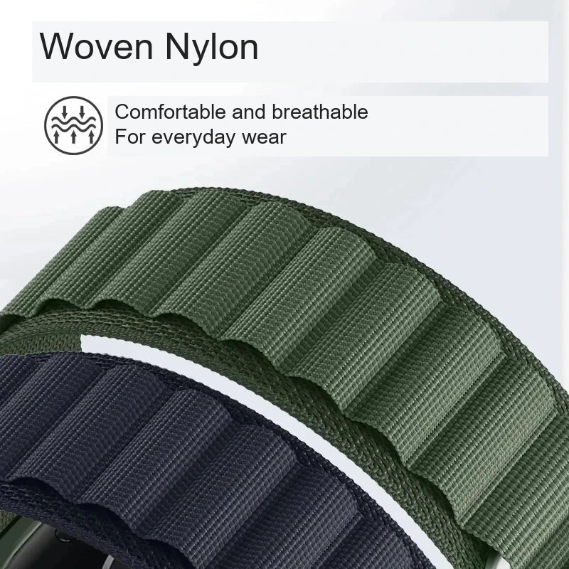 Fitbit Versa 4, Versa 3, Sense 2 & Sense Alpine Loop Nylon Band