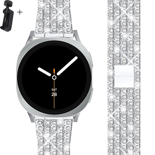 Samsung Galaxy Diamond Stainless Watch Band - Watch8/Watch8 Classic/Watch9