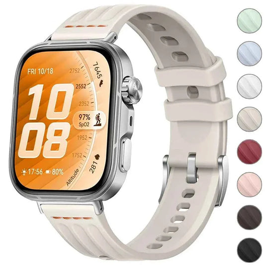 Silicone Sport Band for Huawei Watch Fit 5 / Fit 5 Pro / Fit 4 / Fit 4 Pro / Fit 3