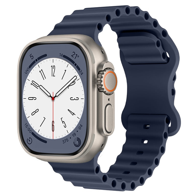 Ocean Apple Watch Band | Universal Fit for All Series (4-11/SE/Ultra) - Waterproof Sport Strap