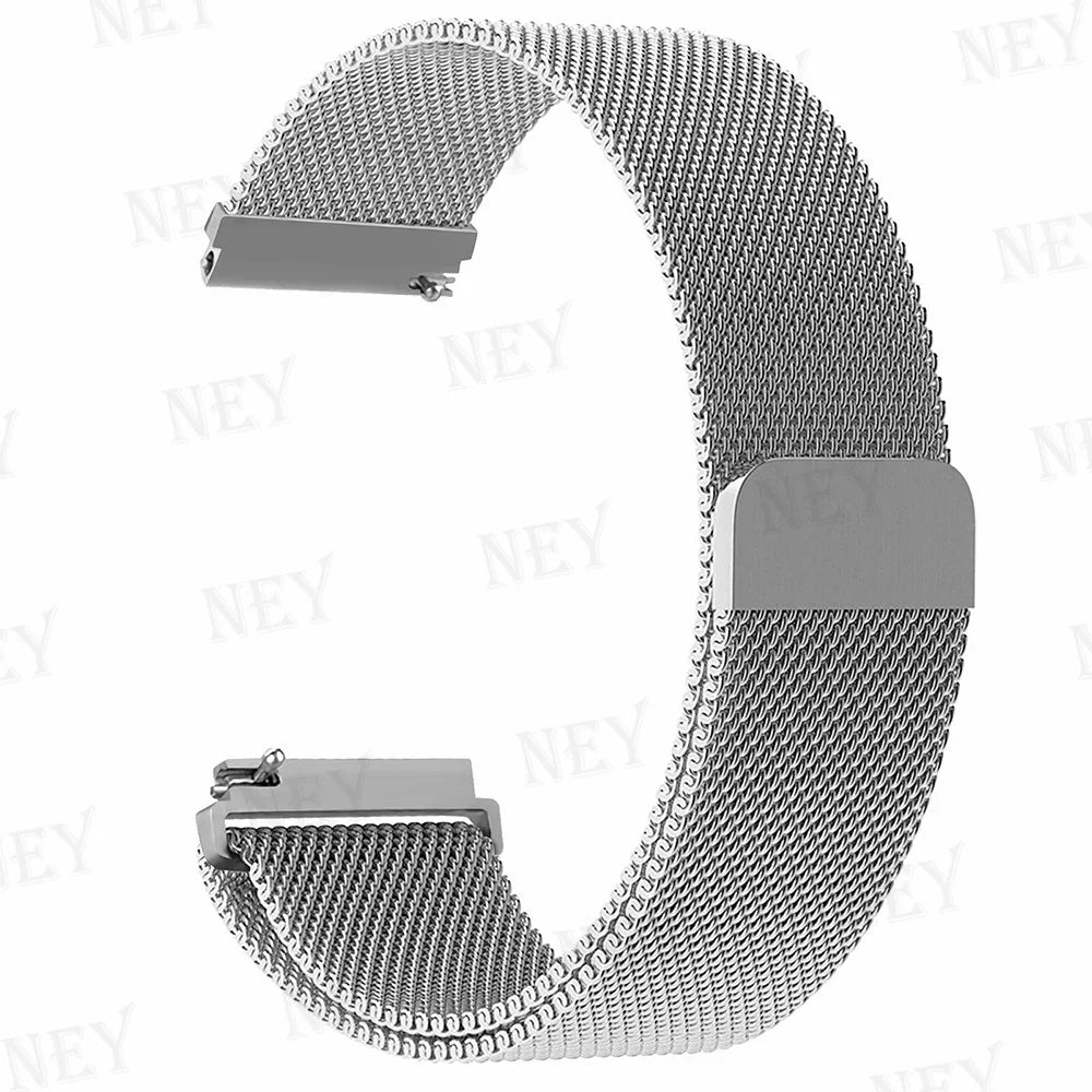 Motorola Moto Watch Stainless Steel Milanese Mesh Band, Magnetic