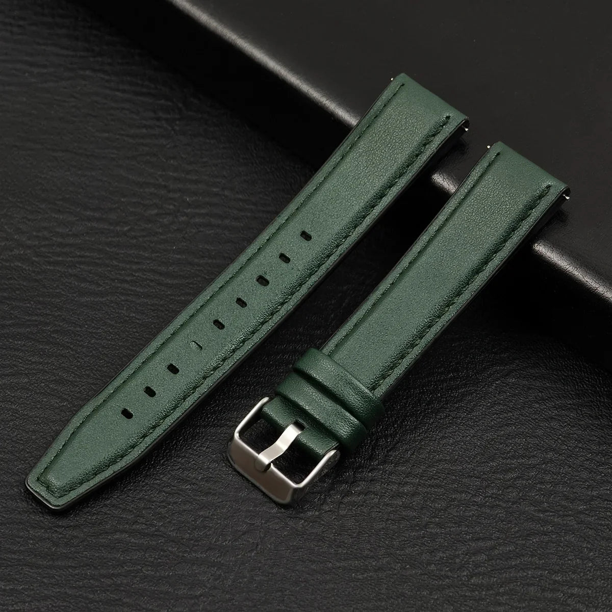 20MM / 22MM Leather Band – Samsung Galaxy Watch 6/5/4, Gear S3 & Huawei GT4 / Amazfit