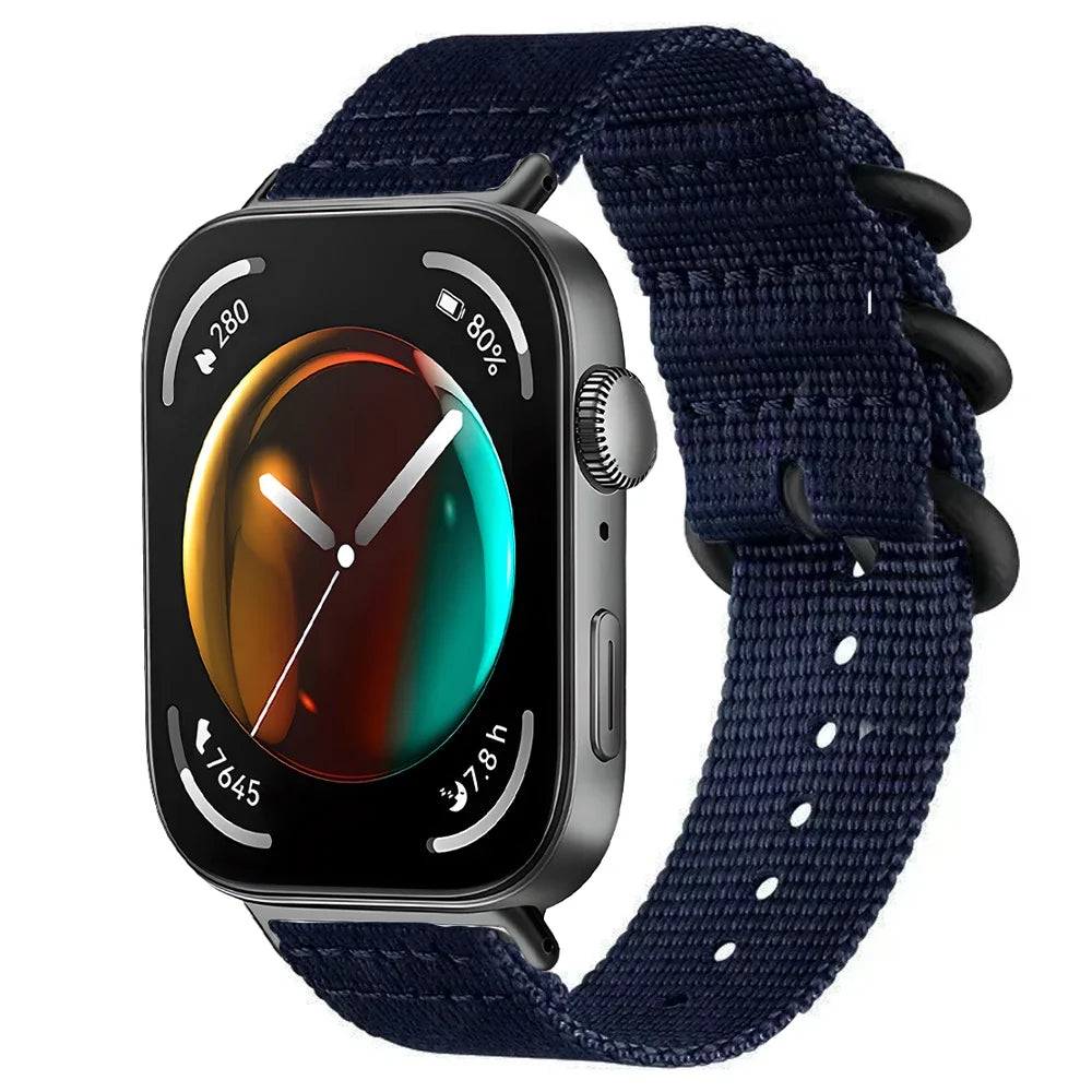 Nylon Fabric Sport Band for Huawei Watch Fit 3 / Fit 2 / Fit 1