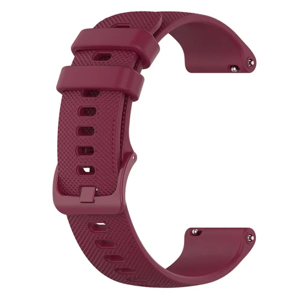 Amazfit Balance, GTR, GTS & Bip Ridged Silicone Sport Band, 32 Colors