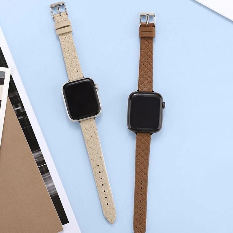Apple Watch Leather Bracelet Series 11/10/9/8/7/6/5/4/ SE / Ultra 1/2/3