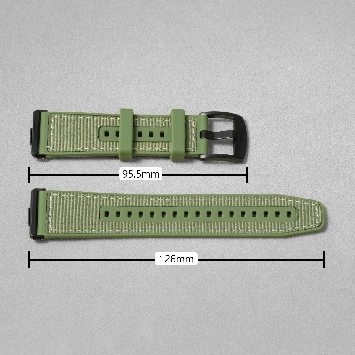 Woven Silicone Nylon Band for Huawei Watch Fit 4 Pro / Fit 3 – Sport Replacement Bracelet