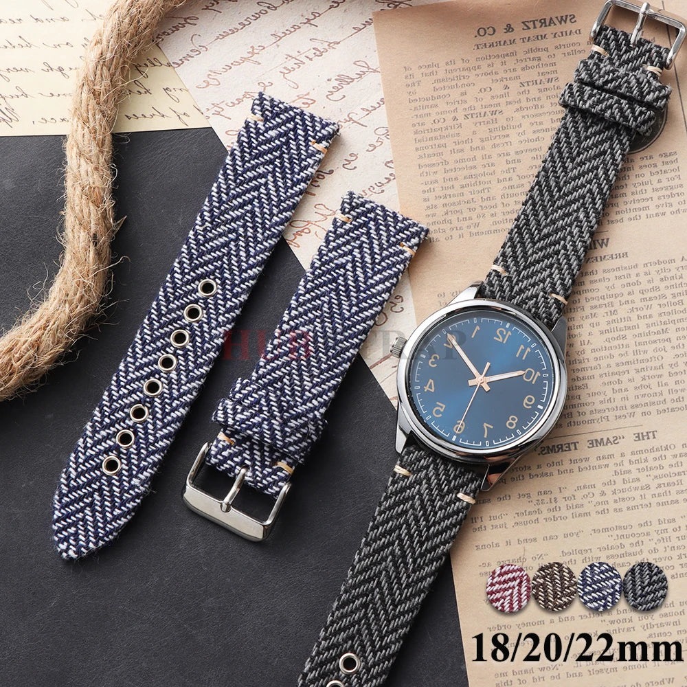 Suunto Race, Vertical & 9 Peak Herringbone Woven Band