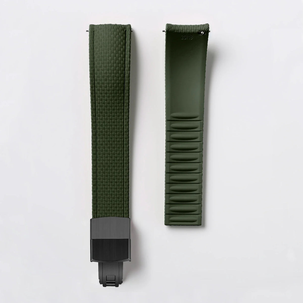 Amazfit Balance, GTR, GTS & Bip Curved-End FKM Rubber Band