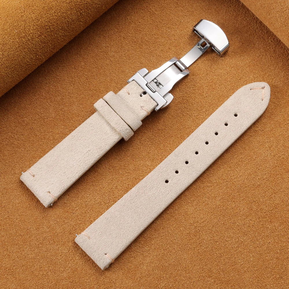 Polar Vantage, Grit X & Ignite Vintage Suede Band with Butterfly Clasp