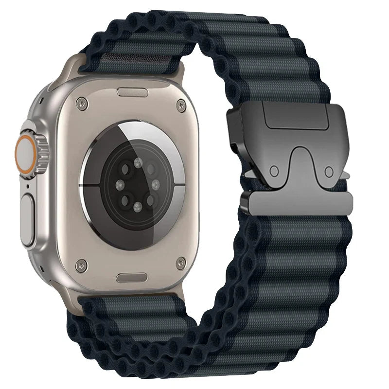 Alpine Loop Nylon Apple Watch Band – Series 10/9/8/7/6/SE & Ultra 1/2/3 | 38–49mm