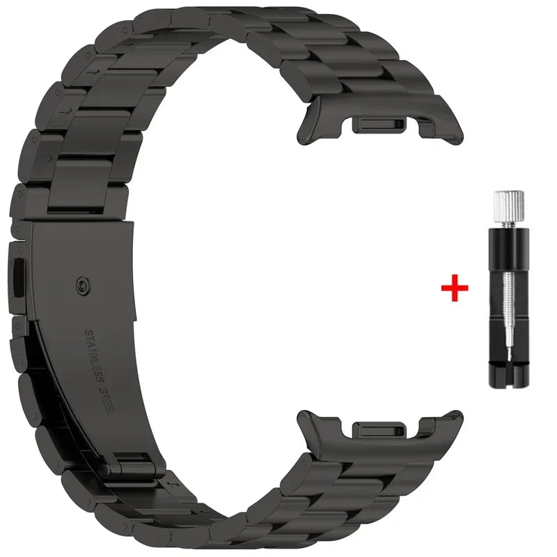 Samsung Galaxy Stainless Steel Link Watch Band - Watch8/Watch8 Classic/Watch9/Ultra/Ultra2