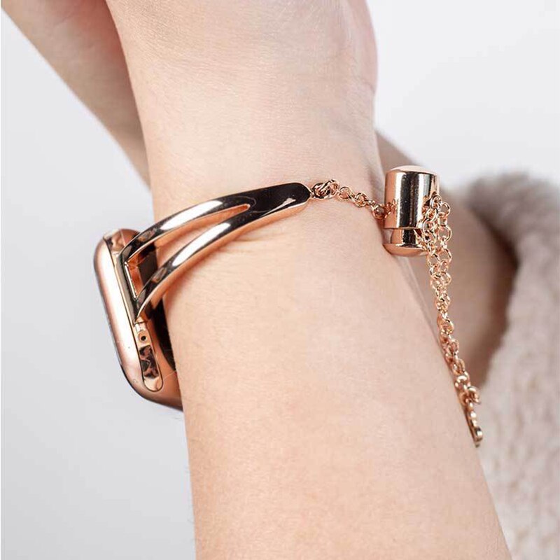 Luxury Diamond Stainless Steel Bracelet/Strap for Apple Watch
