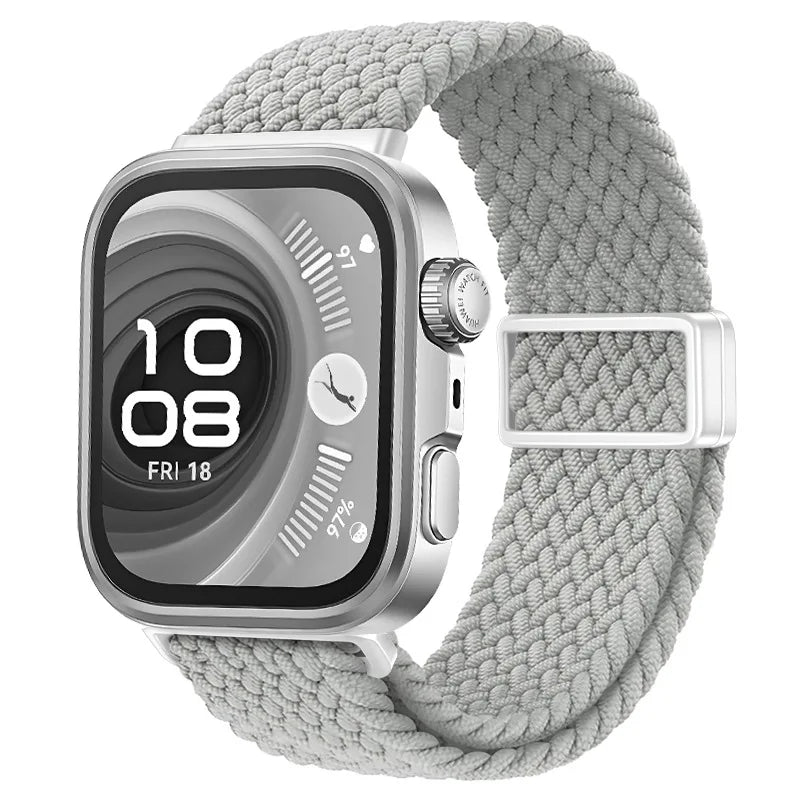 Magnetic Nylon Woven Band for Huawei Watch Fit 4 Pro / Fit 4 / Fit 3