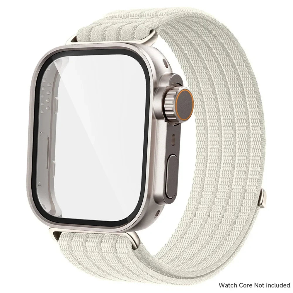 Nylon Band + Case for Huawei Watch Fit 5 / Fit 5 Pro – Woven Wristband with Ultra Cover