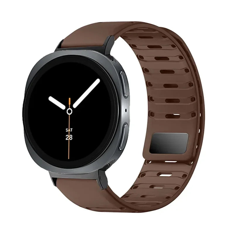 Samsung Galaxy Silicone Watch Band - Magnetic Watch8/Watch8 Classic/Watch9/Ultra/Ultra2