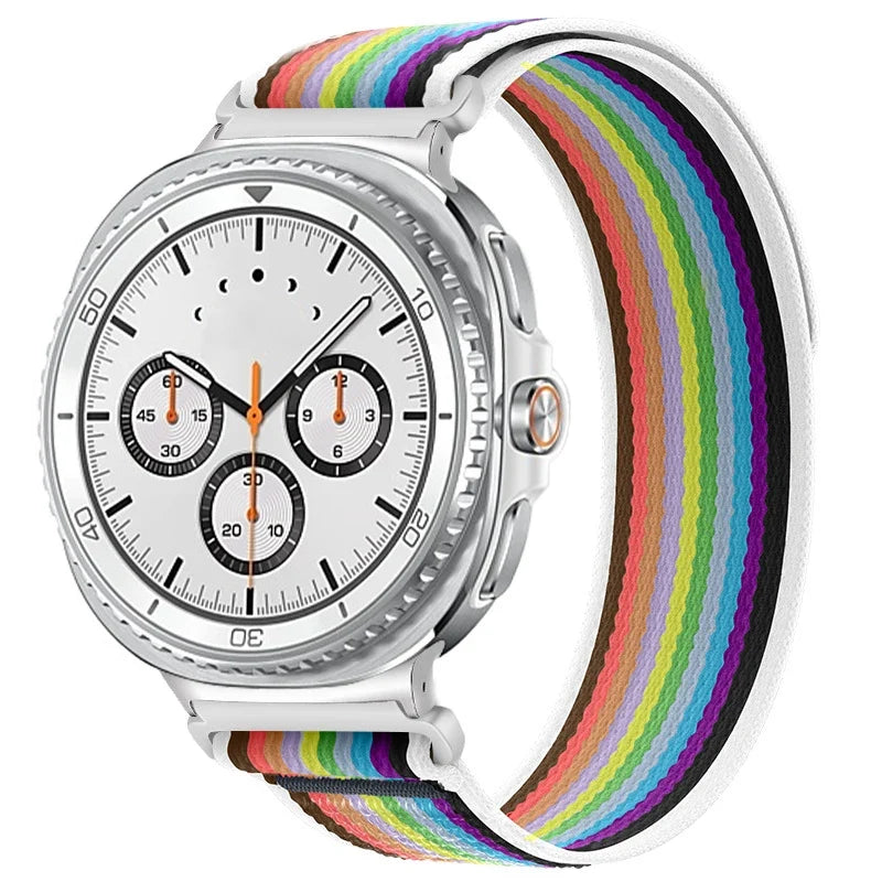 Samsung Galaxy Watch Trail Nylon Loop Band | Watch 9 & 8 40mm 44mm / Watch 8 Classic 46mm / Galaxy Ultra 47mm Sport Strap