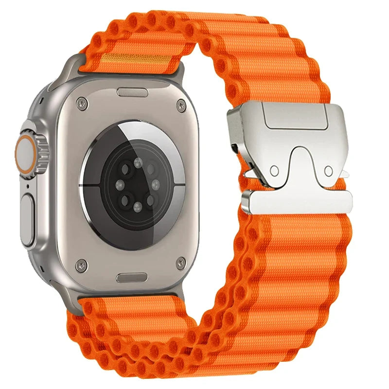 Alpine Loop Nylon Apple Watch Band – Series 10/9/8/7/6/SE & Ultra 1/2/3 | 38–49mm